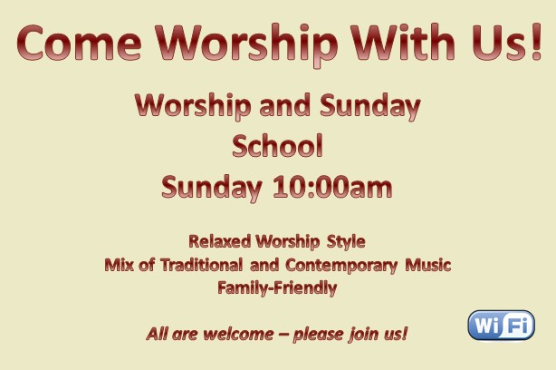 Traditional And Contemporary Worship - Join Us!