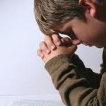 boy praying